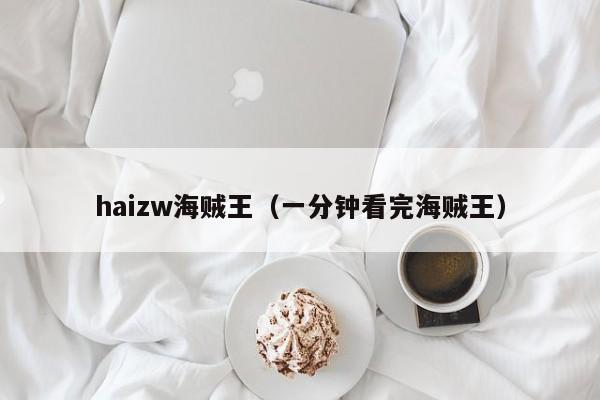 haizw海贼王（一分钟看完海贼王）